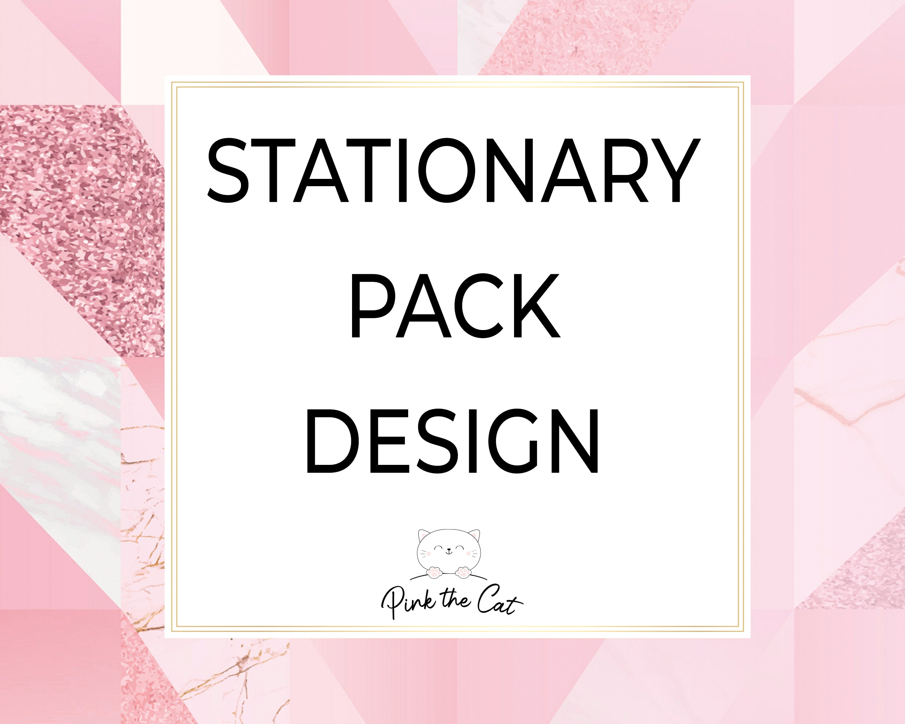Stationary pack design printable