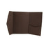 A7 Pocket envelope chocolate brown