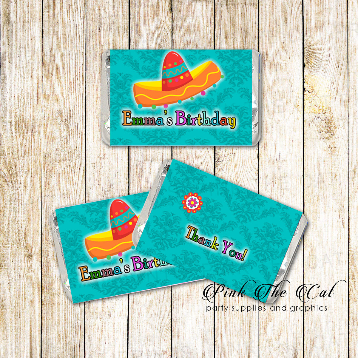mexican-fiesta-candy-wrapper-birthday-baby-shower-printable-pink-the-cat for Free Printable Mexican Food Labels Mexican Fiesta Candy Wrapper Birthday Baby Shower Printable – Pink the Cat for Free Printable Mexican Food Labels