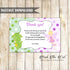 Dragon fairy thank you card kids birthday printable