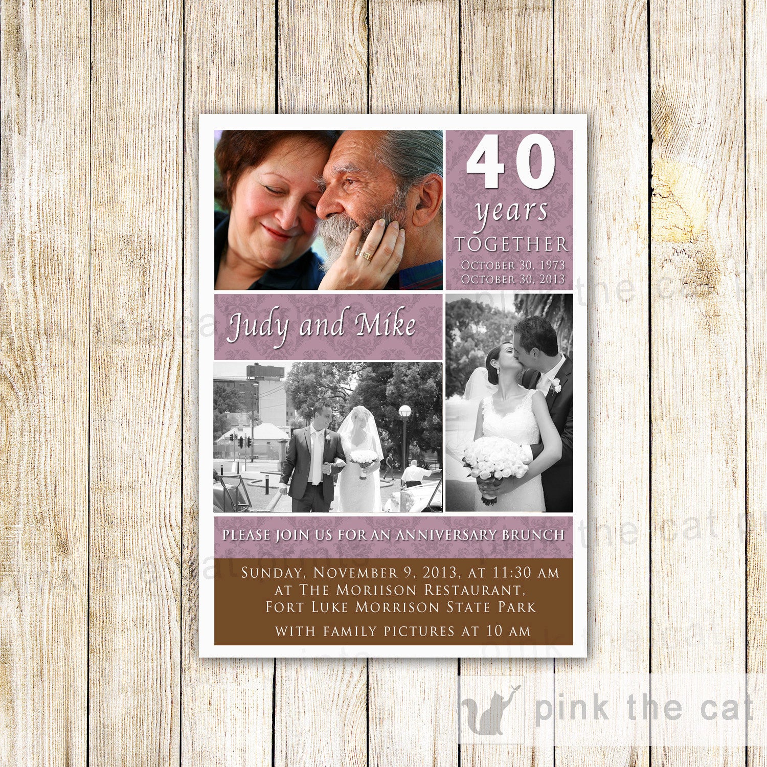 30th Anniversary Invitations