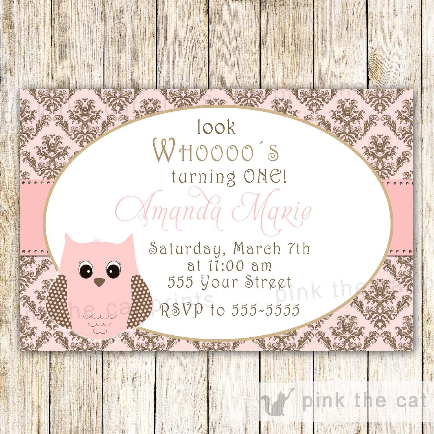 Printable Owl Template For Baby Shower