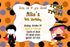Halloween Invitation Kids Birthday Party Wizard Dracul