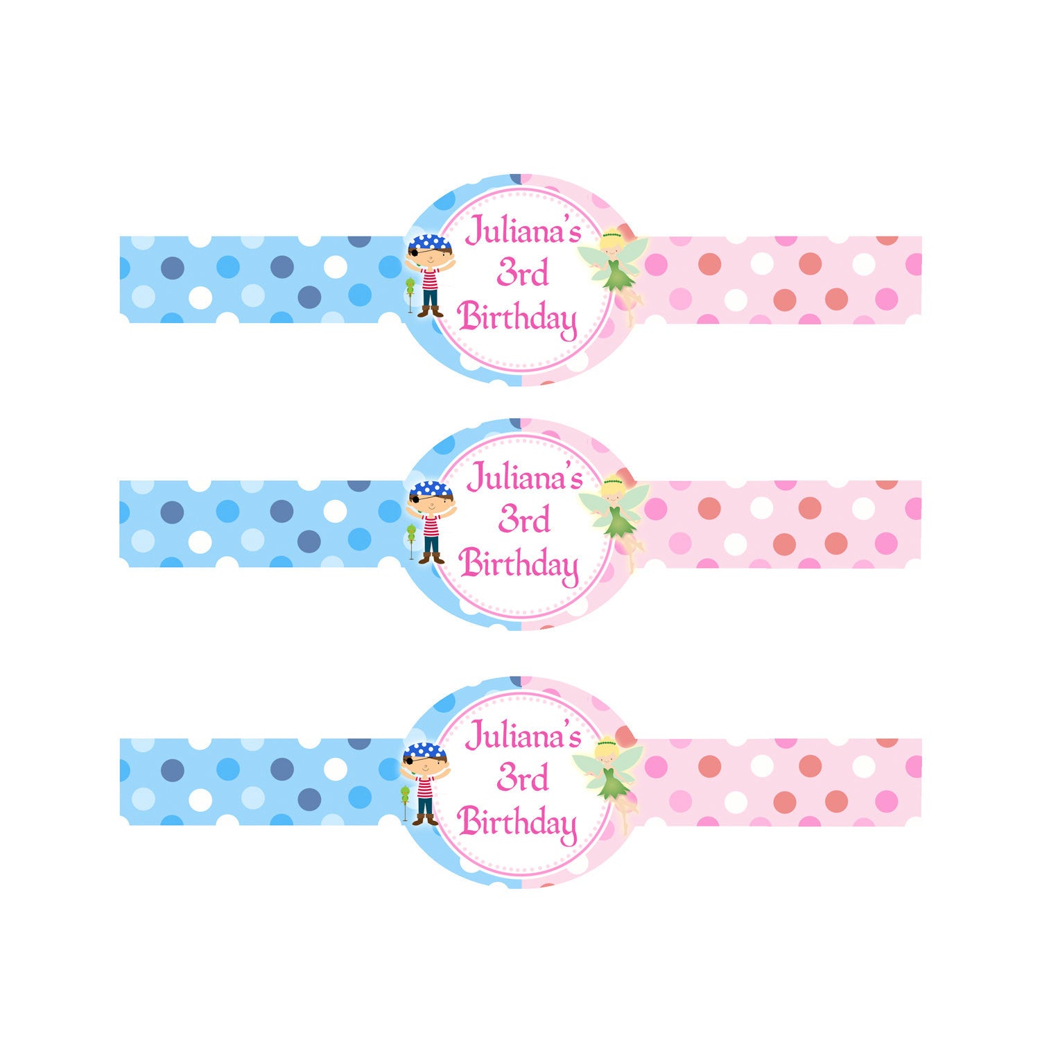 Printable Personalized Pirate Fairy Birthday Napkin Ring Holder - Pixi – Pink the Cat printable-personalized-pirate-fairy-birthday-napkin-ring-holder-pixi-pink-the-cat