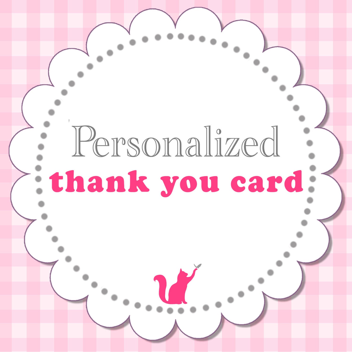 Add Matching Thank You Card