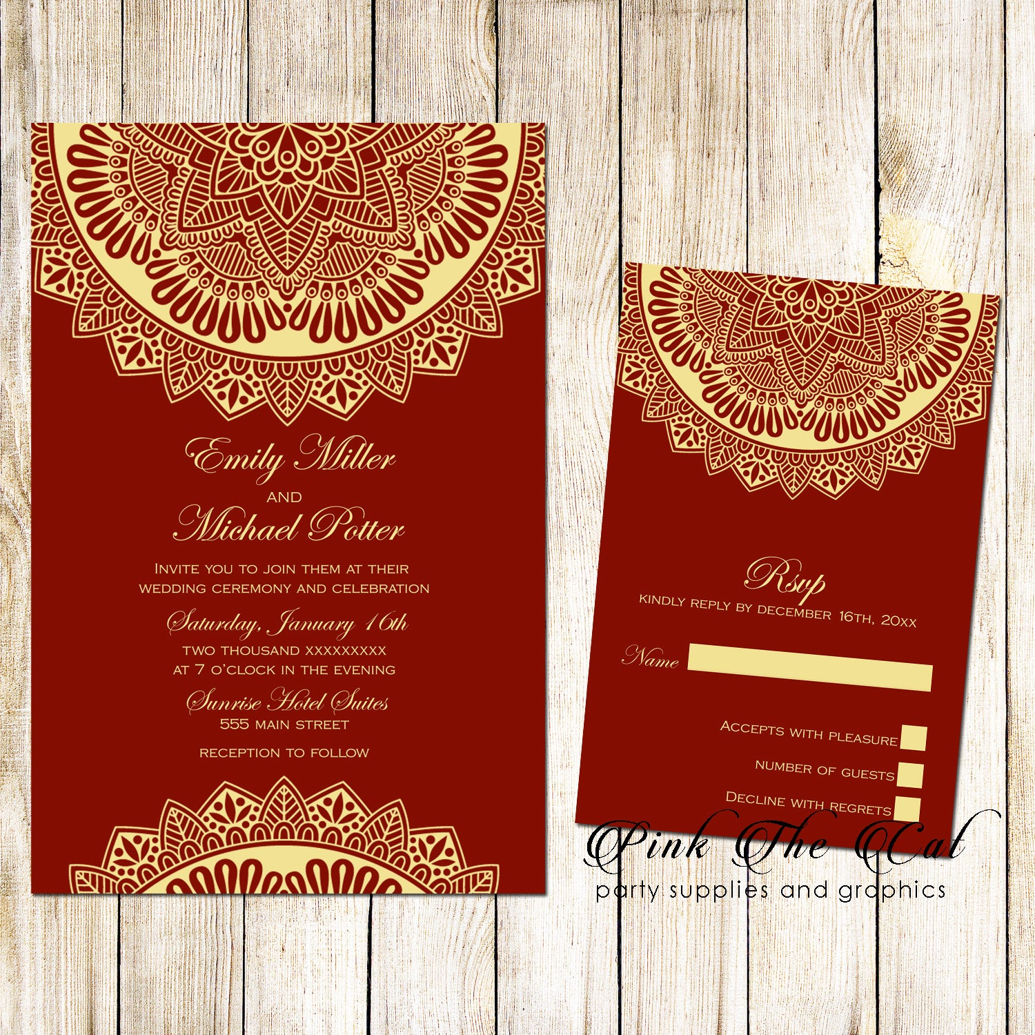 Invitation Cards Printable