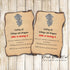 Dragon Invitation Kids Birthday Burned Paper Printable
