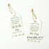 48 Greenery branch thank you tags wedding birhday personalized