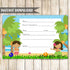 Hawaiian Luau Invitation Fill In Kids Birthday Printable Download Now