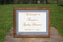 Gold Navy Blue Welcome Sign Bridal Shower Printable