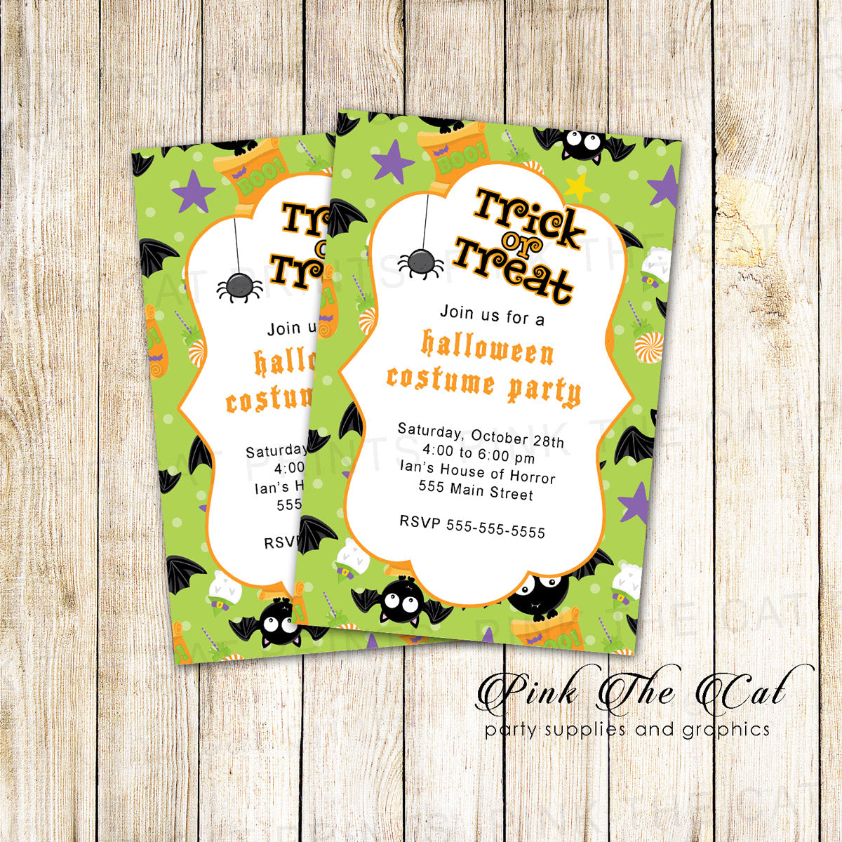 FREE PRINTABLE HALLOWEEN INVITATIONS