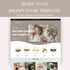 Pet shop modern website template
