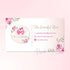 Hairbow bowtique business card printable
