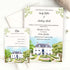 100 Invitations and RSVP Your Venue to Watercolor