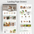 Pet shop modern website template