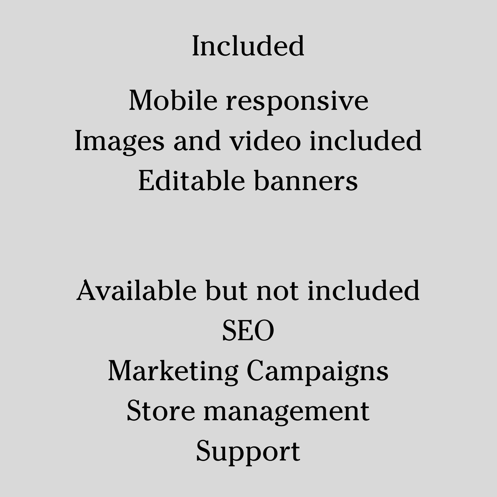 Pet shop website template