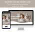 Pet shop modern website template