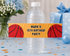 Basketball ball bottle label printable