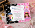 Pirate Princess Invitation Kids Birthday Party