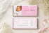 Girl baptism candy wrapper pink and silver printable