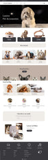 Pet shop website template