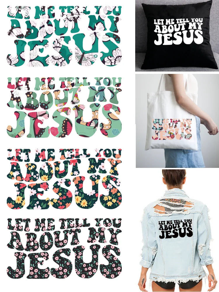 Let me tell you about my jesus heat transfer paper