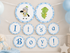 Dragon Knight Baby Boy Shower Banner