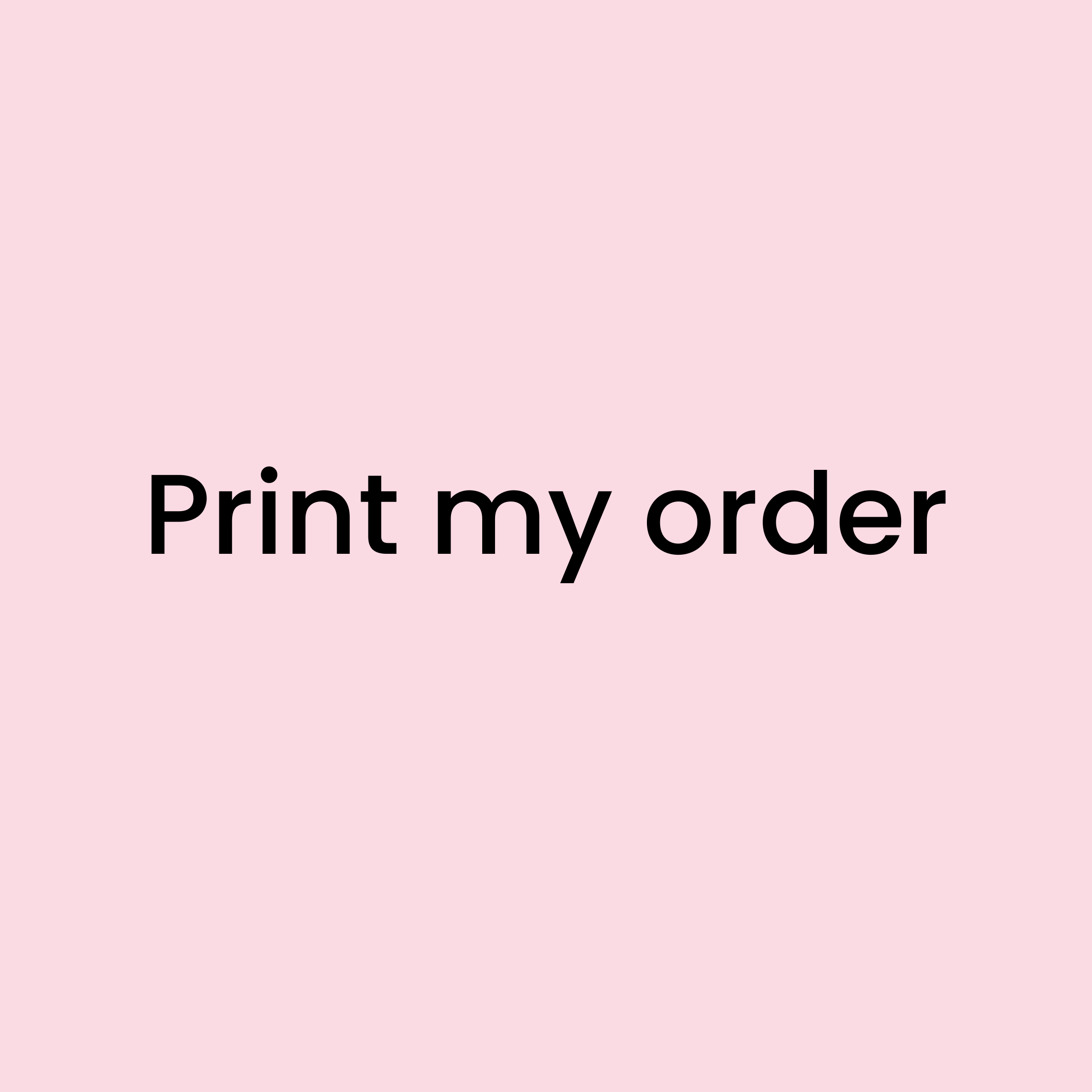 Print my order - 100 cards