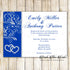 100 wedding invitations and rsvp cards with envelopes