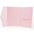 Pocket Wallet Fold Invitation Holder Wedding Supplies Pink Metallic