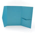 Pocket Fold Invitation Holder Wedding Supplies Robin Blue Metallic