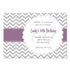 Adult birthday invitation silver printable