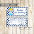 Candy bar wrappers princess birthday baby shower blue silver printable