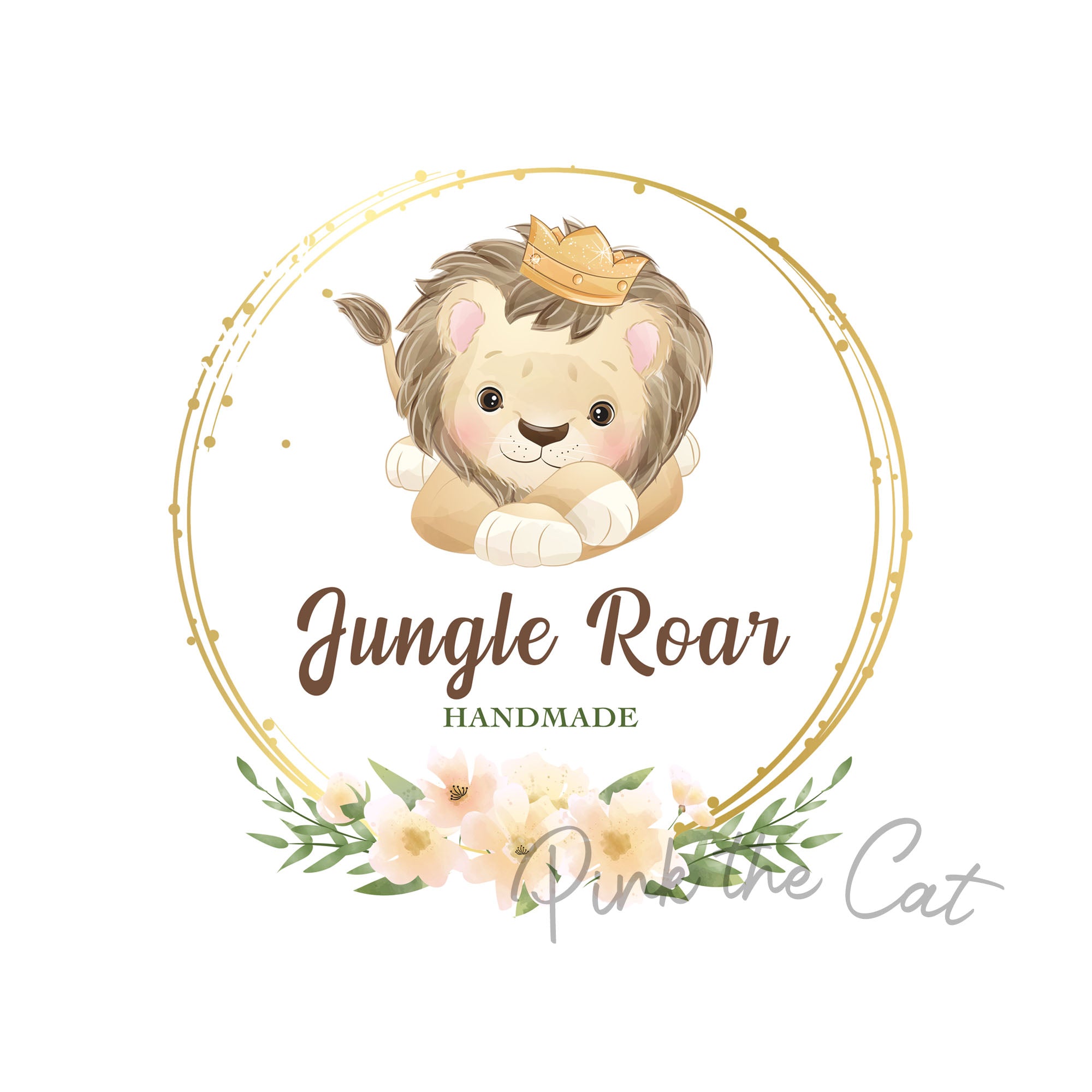 Lion cub logo design