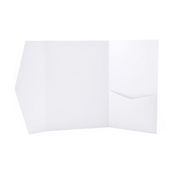 A7 Pocket envelope white woodgrain