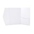 A7 Pocket envelope white woodgrain
