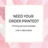 Dove thank you card blush pink
