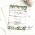 100 Rustic wood invitations wedding anniversary greenery and envelopes