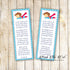 25 Superhero bookmarks baby shower favors for boys personalized