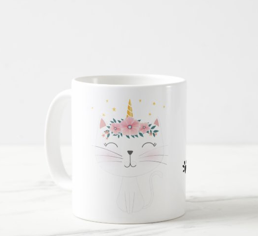 I believe in caticorn mug