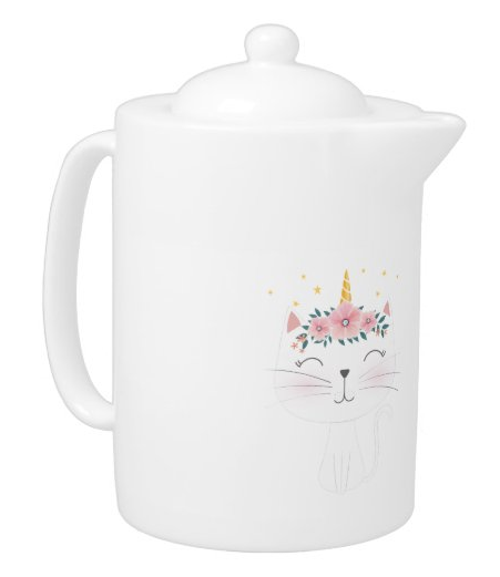 I believe in caticorn teapot