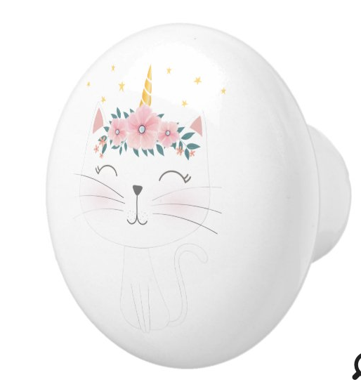 4 Caticorn knobs