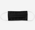 Black face cloth mask