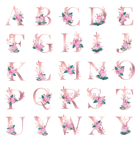 Wine bottle label monogram