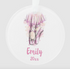 Personalized Christmas ornament ballet