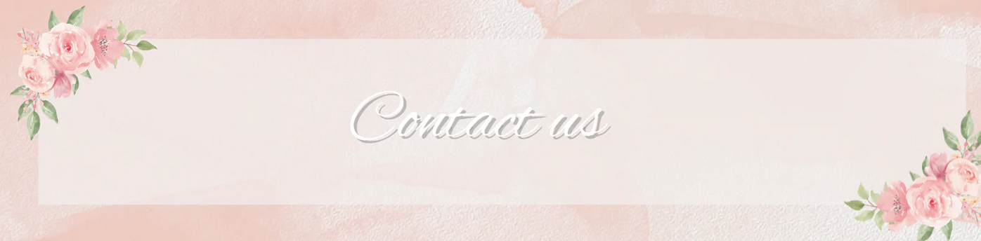 Watercolor floral bush pink website