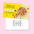 10% Sale Pizza Stamp Card