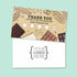 10% Sale Chocolate & Sweets Stamp Card