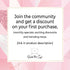 Dove thank you card blush pink