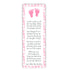 25 bookmarks gingham baby shower